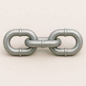 Цепь круглозвенная с буртиком Б2-5х35 в наличии в Северодвинске