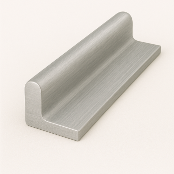 Дюралевый полособульб 3,5х17х50 мм Д16М симметричный в наличии в Северодвинске