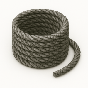 Канат тройной свивки ЛК-Р 30 мм ГОСТ 3089-80 в наличии в Северодвинске