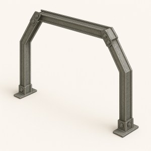 Трапециевидная податливая крепь 4 стойки КМП-Т4 СВП-33 в наличии в Северодвинске