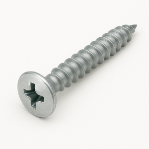 Саморез оконный 4,1х40 для окон белый цинк в наличии в Северодвинске