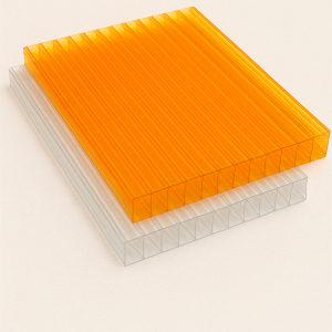 Сотовый поликарбонат 6х2100х6000 мм гранатовый 7% в наличии в Северодвинске