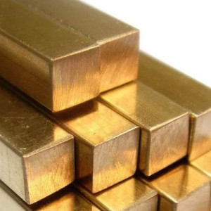 Латунный квадрат прессованный 170х170 мм ЛС59-1В ГОСТ 2060-2006 в наличии в Северодвинске