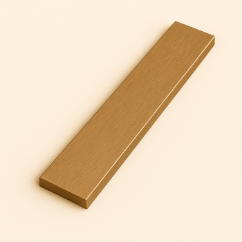 Шина бронзовая 300х5 мм БрКМц3-1 в наличии в Северодвинске