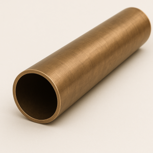 Бронзовая труба прессованная 80х40 мм БРАЖМц10-3-1.5 ГОСТ 1208-2014 в наличии в Северодвинске