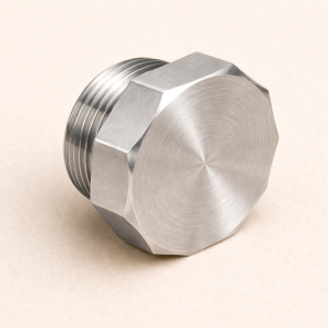 Заглушка под десятигранник AISI 304 2 1/2" НР в наличии в Северодвинске