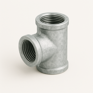 Тройник оцинкованный приварной ДУ 32 в наличии в Северодвинске