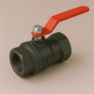 Чугунный кран шаровой проходной муфтовый ДУ 50 РУ 16 ГОСТ 9702-87 в наличии в Северодвинске