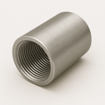 Муфта полнорезьбовая короткая AISI 316L 2 1/2" в наличии в Северодвинске