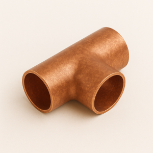 Тройник медный для высокотемпературной пайки 106 мм М2р ГОСТ 32590-2013 в наличии в Северодвинске
