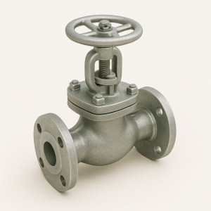 Стальной клапан запорный сальниковый фланцевый ДУ 65 РУ 40 ГОСТ 9697-87 в наличии в Северодвинске